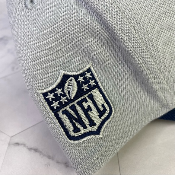 Dallas Cowboys New Era 39Thirty Sideline Gray Stretch Fitted Sz L-XL Hat Cap Dak - Picture 5 of 7
